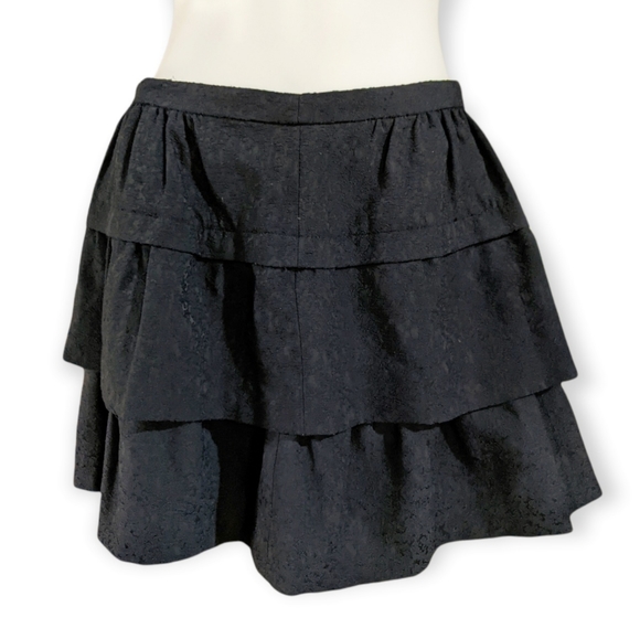 Zara Black Mini Skirt - Picture 4 of 8